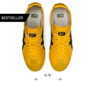 Onitsuka Tiger Mexico 66 Sneakers - Yellow/Black